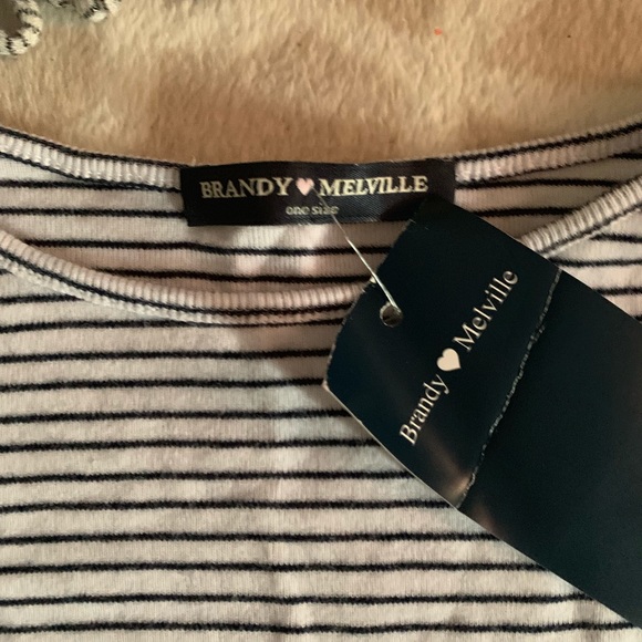 Long sleeve brandy tee - Picture 2 of 2